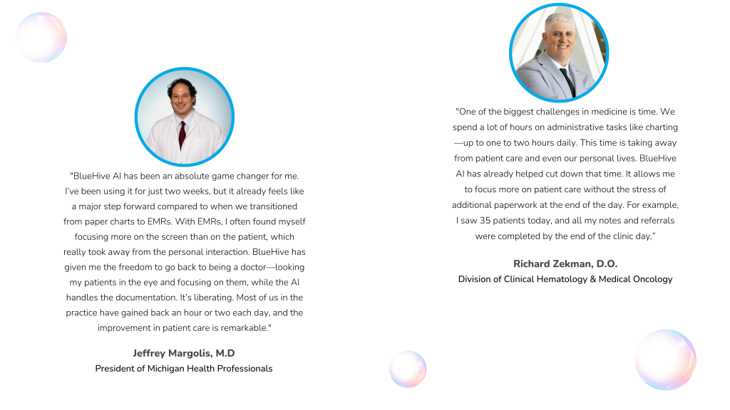 Ozwell user testimonials